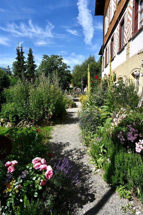 Landgasthof Roessle - Beim Kraeuterwirt Oberstaufen Eksteriør bilde